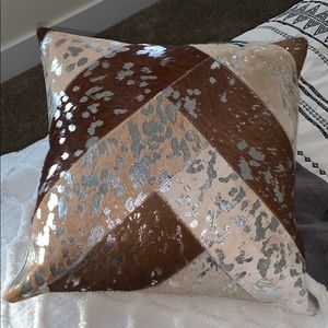 Decorative Cow Hide Pillow